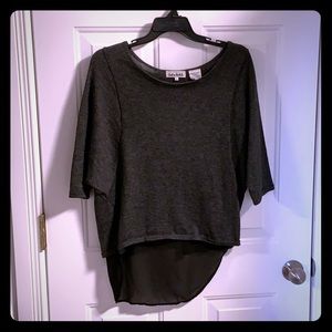 Lady Dutch 3/4 sleeve with long back top
